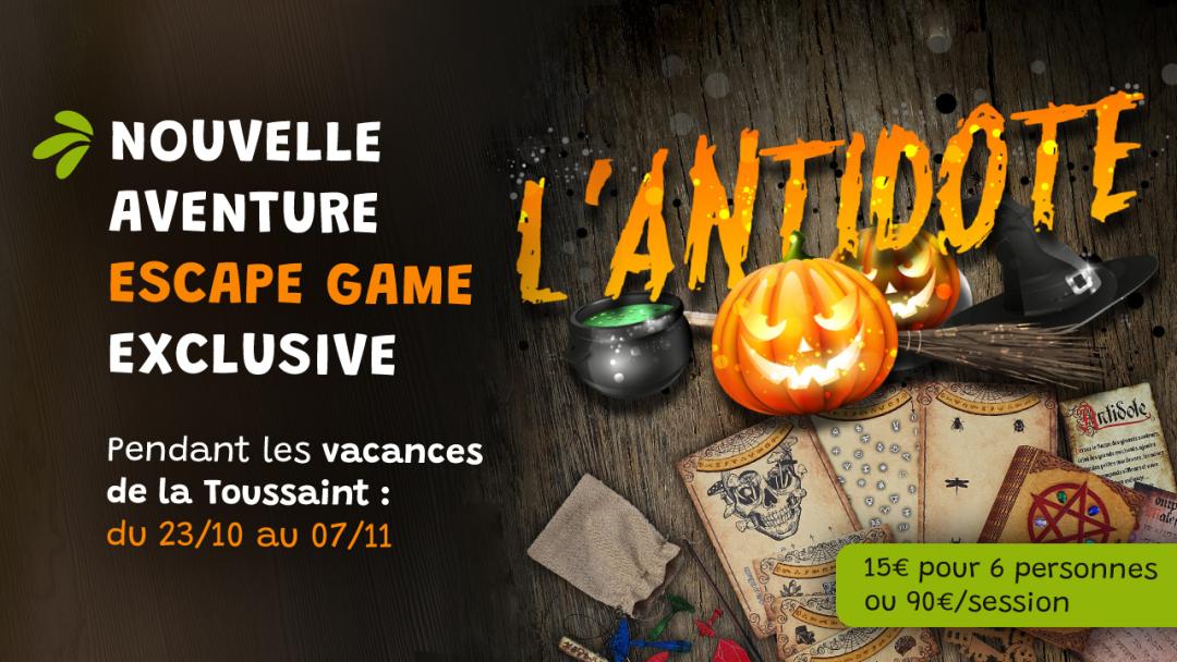 Un Escape Game éphémère pendant les vacances de la Toussaint !
