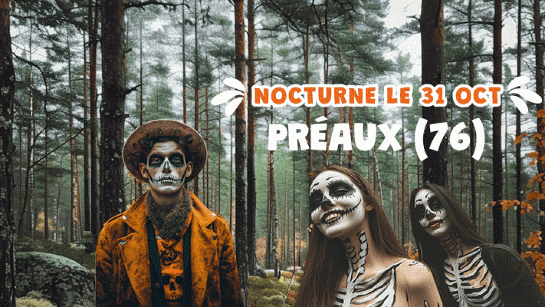 PARCOURS EN NOCTURNE LE 31 OCTOBRE !