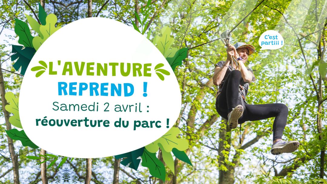 Rendez-vous le samedi 2 avril pour la réouverture !