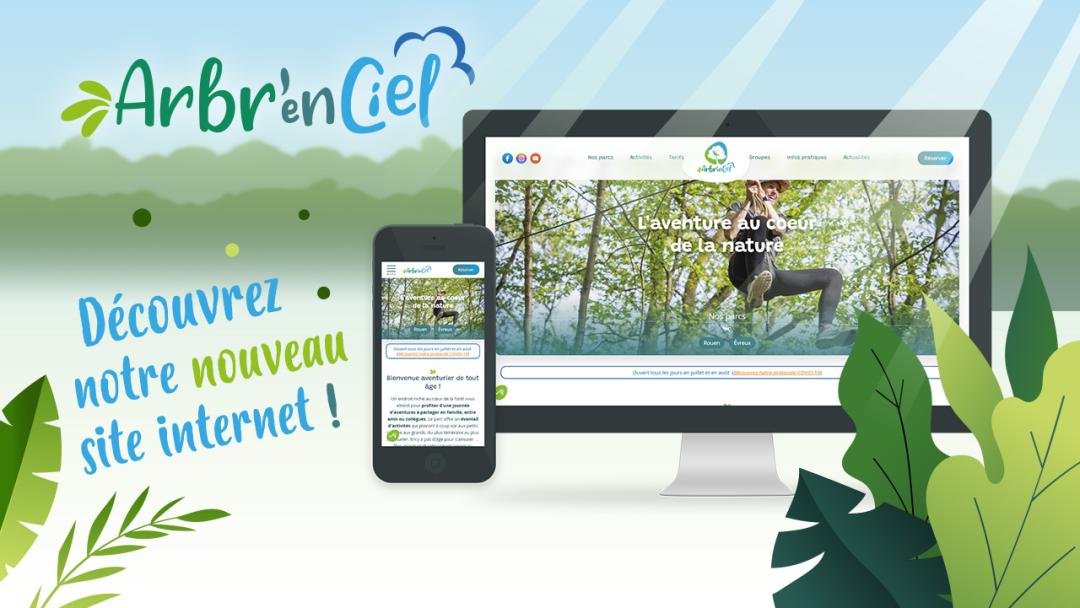 Surprise : découvrez notre nouveau site internet !
