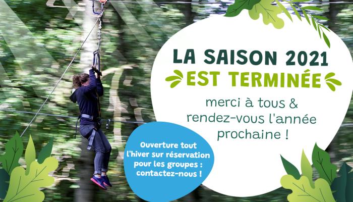 '.La saison est terminée : rendez-vous en avril 2022 !.'