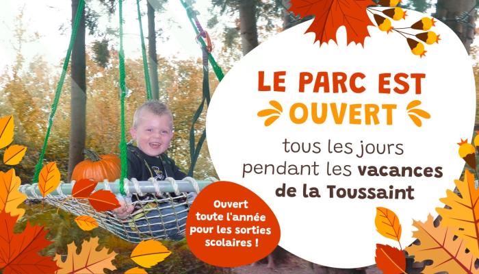 '.OUVERT TOUS LES JOURS A LA TOUSSAINT .'