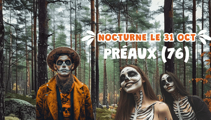 '.PARCOURS EN NOCTURNE LE 31 OCTOBRE !.'